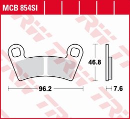 TRW LUCAS ZF KLOCKI HAMULCOWE KH657 SINTER OFFROAD POLARIS RANGER 400 10-,