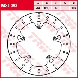 TRW LUCAS ZF TARCZA HAMULCOWA PRZÓD APRILIA SR 125/300 11-, GILERA NEXUS 25