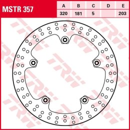 TRW LUCAS ZF TARCZA HAMULCOWA PRZÓD BMW R 850R/RT 01-07, 1100S 01-05, 1150R