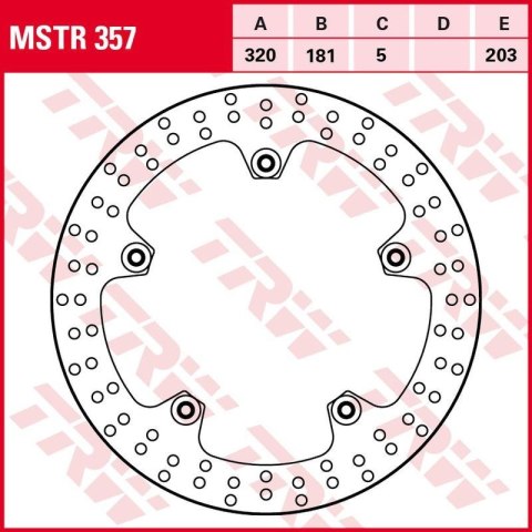 TRW LUCAS ZF TARCZA HAMULCOWA PRZÓD BMW R 850R/RT 01-07, 1100S 01-05, 1150R