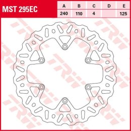 TRW LUCAS ZF TARCZA HAMULCOWA TYŁ BETA RR 250/300/350 13-, 390/430/480 15-,