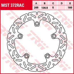 TRW LUCAS ZF TARCZA HAMULCOWA TYŁ BMW F 650/800GS/ADV 08-F 700GS 13-, 800R