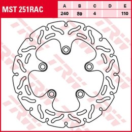 TRW LUCAS ZF TARCZA HAMULCOWA TYŁ KAWASAKI J 300 14-16, SUZUKI GSF 600/650/