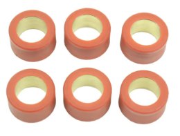 ATHENA ROLKI WARIATORA 6 SZT. 20 X 12 MM 9 GR. APRILIA LEONARDO 250, KYMCO