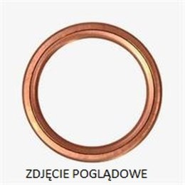 ATHENA USZCZELKA KOLEKTORA 38X45X1 MM YAMAHA YZ 100 80-83, 125 81-85 OEM:3R