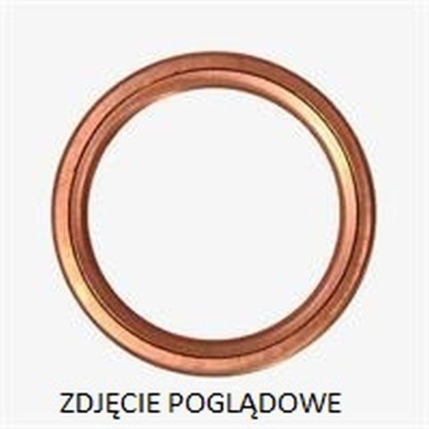 ATHENA USZCZELKA KOLEKTORA 38X45X1 MM YAMAHA YZ 100 80-83, 125 81-85 OEM:3R