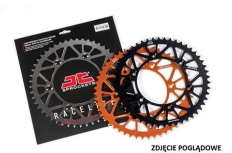 JT ZĘBATKA TYLNA 4486 47 ALUMINIOWA RACELITE KTM SX 85 '04-'23 ORANGE