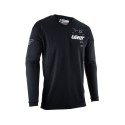 LEATT 2023/2024 KOSZULKA MOTO 4.5 WINDBLOCK JERSEY BLACK UNI BLACK ROZM S