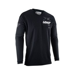 LEATT 2023/2024 KOSZULKA MOTO 4.5 WINDBLOCK JERSEY BLACK UNI BLACK ROZM S