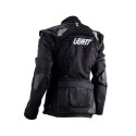LEATT 2023/2024 KURTKA MOTO 4.5 X-FLOW JACKET BLACK KOLOR CZARNY ROZMIAR M