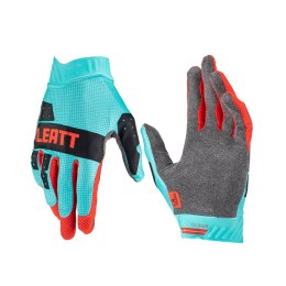 LEATT RĘKAWICE MOTO 1.5 GRIPR JUNIOR GLOVE FUEL BLUE BLACK RED ROZMIAR XS