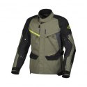 MACNA KURTKA WYPINANE TERMO I RAINTEX MUNDIAL MOTORCYCLE JACKET GREEN/YELLO