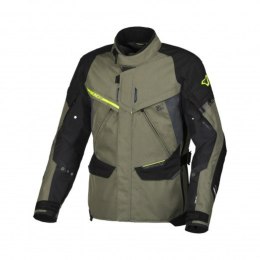 MACNA KURTKA WYPINANE TERMO I RAINTEX MUNDIAL MOTORCYCLE JACKET GREEN/YELLO