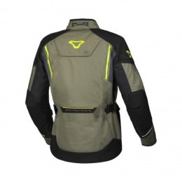 MACNA KURTKA WYPINANE TERMO I RAINTEX MUNDIAL MOTORCYCLE JACKET GREEN/YELLO