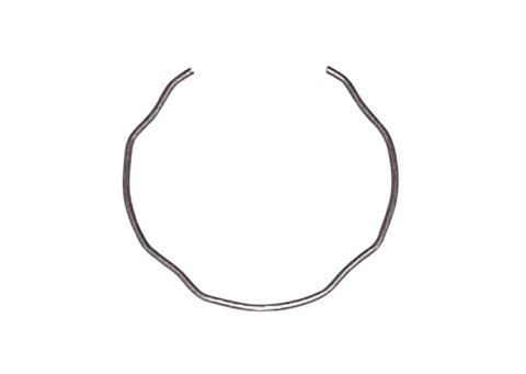 TOURMAX ZABEZPIECZENIE USZCZELNIACZA ZAWIESZENIA PRZÓD 1 SZT. 1,8 X 53 MM H