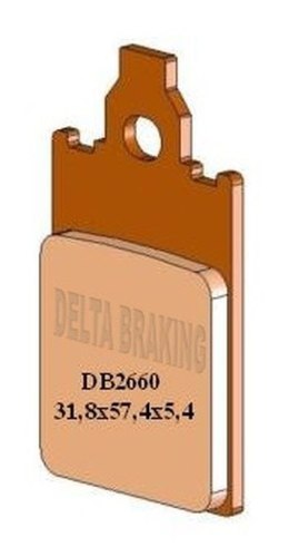 DELTA BRAKING KLOCKI HAMULCOWE KH116 PRZÓD APRILIA AF-1 50 86-92, YAMAHA DT
