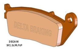 DELTA BRAKING KLOCKI HAMULCOWE KH14/KH226 PRZÓD BMW C 600/650 12-22, CAGIVA