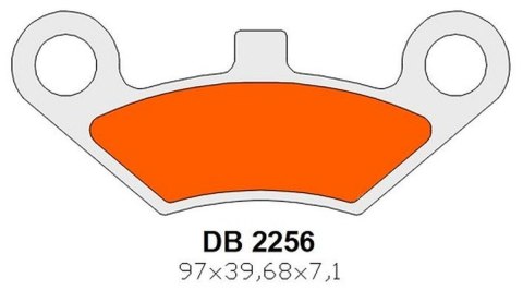 DELTA BRAKING KLOCKI HAMULCOWE KH453 PRZÓD CF MOTO 500 625 800 TERRALANDER 11-15
