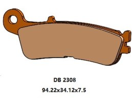 DELTA BRAKING KLOCKI HAMULCOWE KH755 PRZÓD FANTIC XX 125, XEF/XXF 250/450,