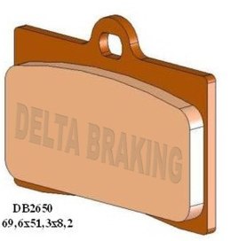 DELTA BRAKING KLOCKI HAMULCOWE KH95 PRZÓD APRILIA RS 50/125 11-20, CAGIVA M