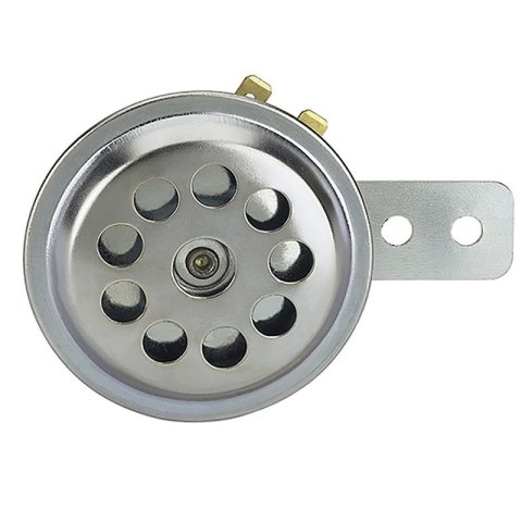 GAUSS 2023/06 KLAKSON SYGNAŁ DŹWIĘKOWY UNI SILVER CHROM ŚREDNICA 70 MM