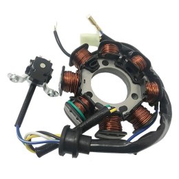 GAUSS UZWOJENIE ALTERNATORA STATOR YAMAHA YBR 125, XTZ 125 06-10, FACTOR -1