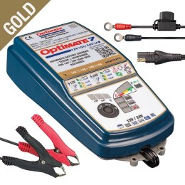 OPTIMATE ŁADOWARKA AKUMULATORÓW 7 AMPMATIC 12V 10A 10-240AH/24V 5A 5-120AH,