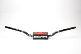 SCAR RACING KIEROWNICA 28,6 MM RC BEND BLACK/BIAŁY GĄBKA BLACK/BIAŁY/RED