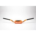 SCAR RACING KIEROWNICA 28.6MM RC BEND ORANGE/BLACK GĄBKA ORANGE/BLACK/WHITE