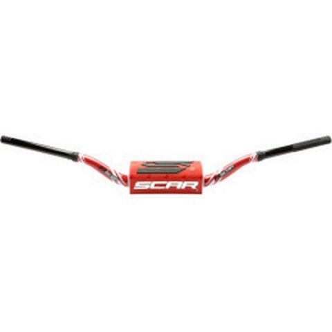 SCAR RACING KIEROWNICA 28,6 MM VILLOPOTO/STEWART RED/BLACK GĄBKA