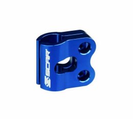 SCAR RACING UCHWYT MOCOWANIE PRZEWODU HAMULCOWEGO PRZÓD HONDA FANTIC BLUE
