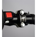 SCAR RACING UNIWERSALNA OBEJMA UCHWYT DŹWIGNI SPRZĘGŁA, HAMULCA UNI BLACK