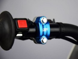 SCAR RACING UNIWERSALNA OBEJMA UCHWYT DŹWIGNI HAMULCA SPRZĘGŁA UNI BLUE
