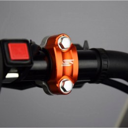 SCAR RACING UNIWERSALNA OBEJMA UCHWYT DŹWIGNI HAMULCA SPRZĘGŁA ORANGE