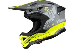 UFO 2023/04 KASK DIAMOND CROSS KOLOR SZARY/ŻÓŁTY NEON ROZMIAR L