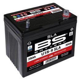 BS AKUMULATOR SLA U1R-9 12V 28AH 195X125X176 BEZOBSŁUGOWY ZALANY KOSIARKA
