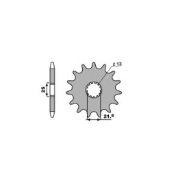 MTX ZĘBATKA PRZÓD 17 SUZUKISV 650 99-10 +2 ŁAŃ.525