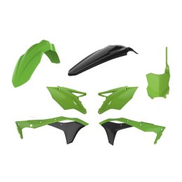 POLISPORT KPL PLASTIKÓW KAWASAKI KX 250F 17-20 W ZESTAWIE TABLICA PRZÓD 866
