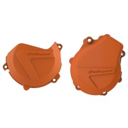 POLISPORT OSŁONY POKRYWY ALTERNATORA I SPRZĘGŁA I POMPY WODY KTM EXC-F/XC-F