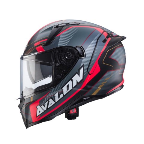 CABERG KASK INTEGRALNY AVALON X OPTIC UNI BLACK MAT/SZARY/RED ROZM XS CABERG KASK INTEGRALNY AVALON X OPTIC UNI BLACK MAT/SZARY/RED ROZM XS