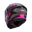 CABERG KASK INTEGRALNY AVALON X OPTIC KOL. CZARNY MAT/SZARY/FUKSJA ROZM S