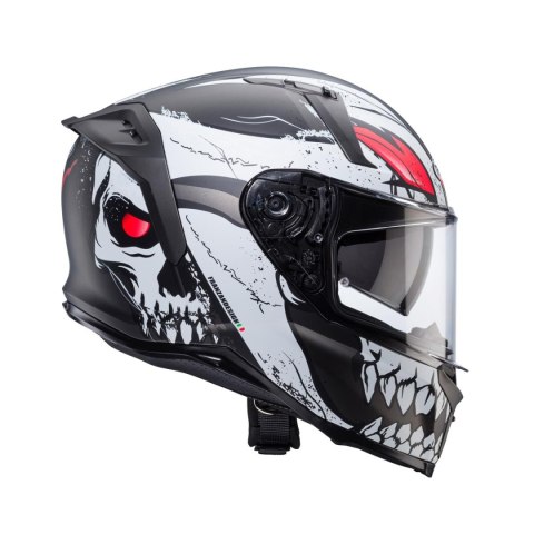 CABERG KASK INTEGRALNY AVALON X PUNK KOL. SZARY MAT/BIAŁY/CZERWONY ROZM XL CABERG KASK INTEGRALNY AVALON X PUNK KOL. SZARY MAT/BIAŁY/CZERWONY ROZM XL