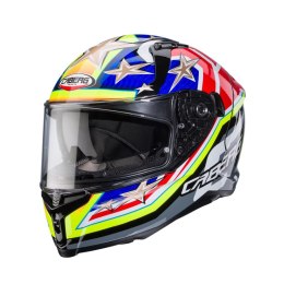 CABERG KASK INTEGRALNY AVALON X TRUCK BLACK/YELLOW FLUO/RED FLUO/BLUE M