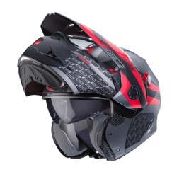 CABERG KASK FLIP-UP ENDURO TOURMAX X SARABE MAT M PINLOCK W ZESTAWIE