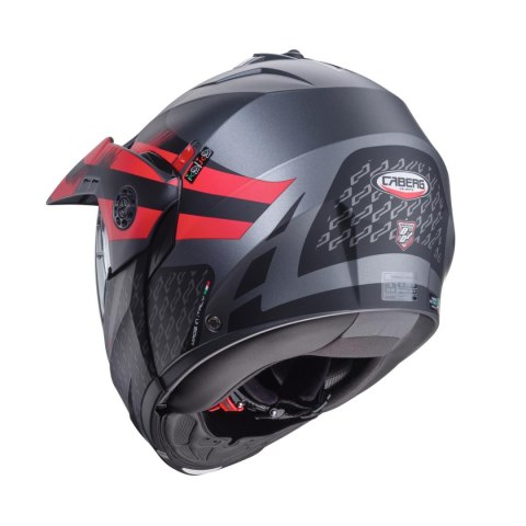 CABERG KASK FLIP-UP ENDURO TOURMAX X SARABE MAT M PINLOCK W ZESTAWIE CABERG KASK FLIP-UP ENDURO TOURMAX X SARABE MAT M PINLOCK W ZESTAWIE