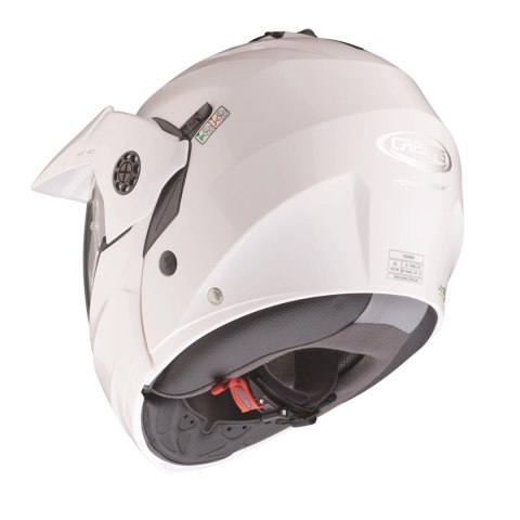 CABERG KASK SZCZĘKOWY FLIP-UP ENDURO TOURMAX X BIAŁY POŁYSK ROZMIAR XL CABERG KASK SZCZĘKOWY FLIP-UP ENDURO TOURMAX X BIAŁY POŁYSK ROZMIAR XL