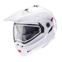 CABERG KASK SZCZĘKOWY FLIP-UP ENDURO MODEL TOURMAX X BIAŁY POŁYSK ROZMIAR S