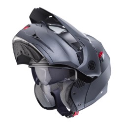 CABERG KASK FLIP-UP ENDURO TOURMAXXSOLID MAT -GUNMETAL XL PINLOCK W ZEST.