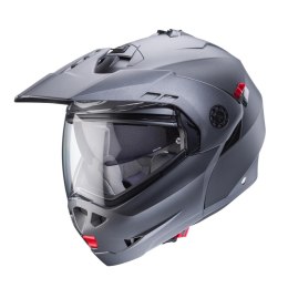 CABERG KASK FLIP-UP ENDURO TOURMAXXSOLID MAT -GUNMETAL M PINLOCK W ZESTAWIE