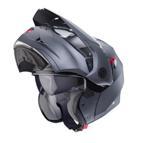 CABERG KASK FLIP-UP ENDURO TOURMAXXSOLID MAT -GUNMETAL M PINLOCK W ZESTAWIE CABERG KASK FLIP-UP ENDURO TOURMAXXSOLID MAT -GUNMETAL M PINLOCK W ZESTAWIE